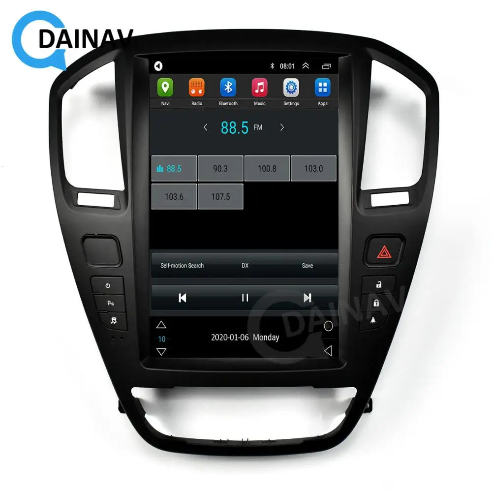 Вертикальный экран Android Автомобильный GPS навигатор для buick regal BJ 2008 автомобильный