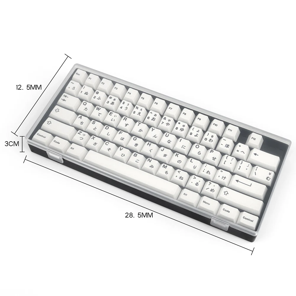 Ключ Шапки ящик для хранения OEM Cherry XDA JDA профиль ключ прозрачный ABS 2 Слои чехол с