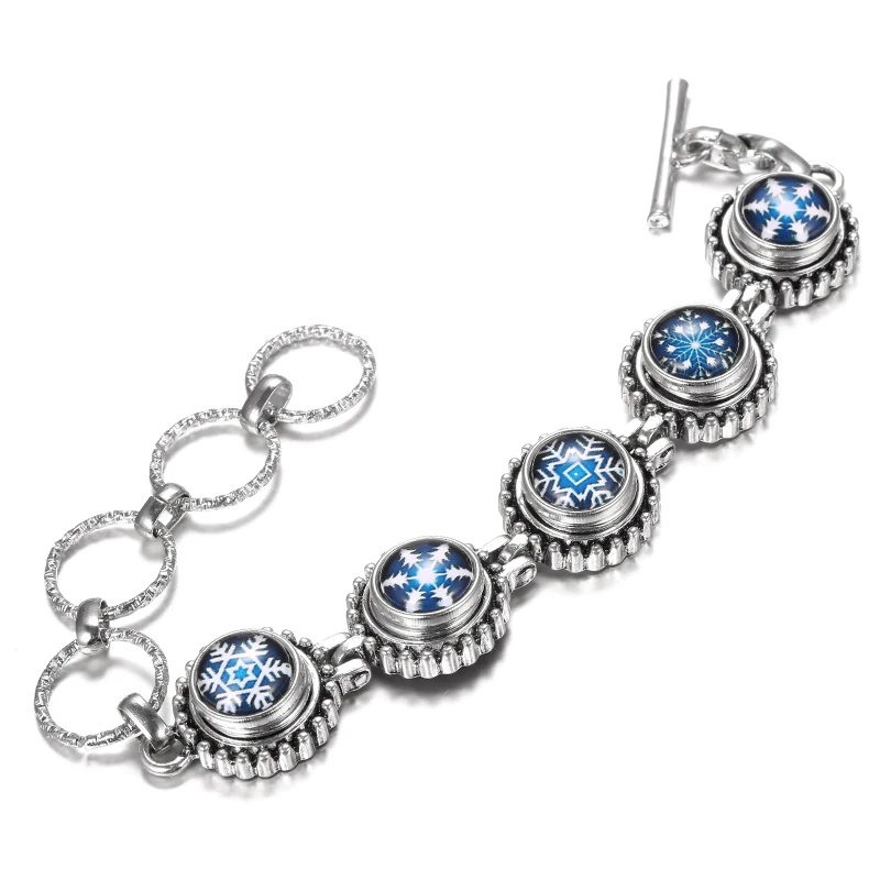 Новинка 2019 Рождественская яркость для женщин металлические 12 миллиметровые