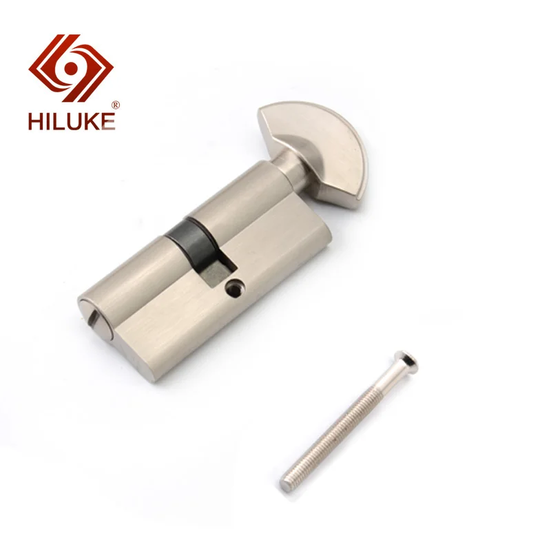 Цилиндрический замок HILUKE из цинкового сплава одно ядро с открытым каналом для