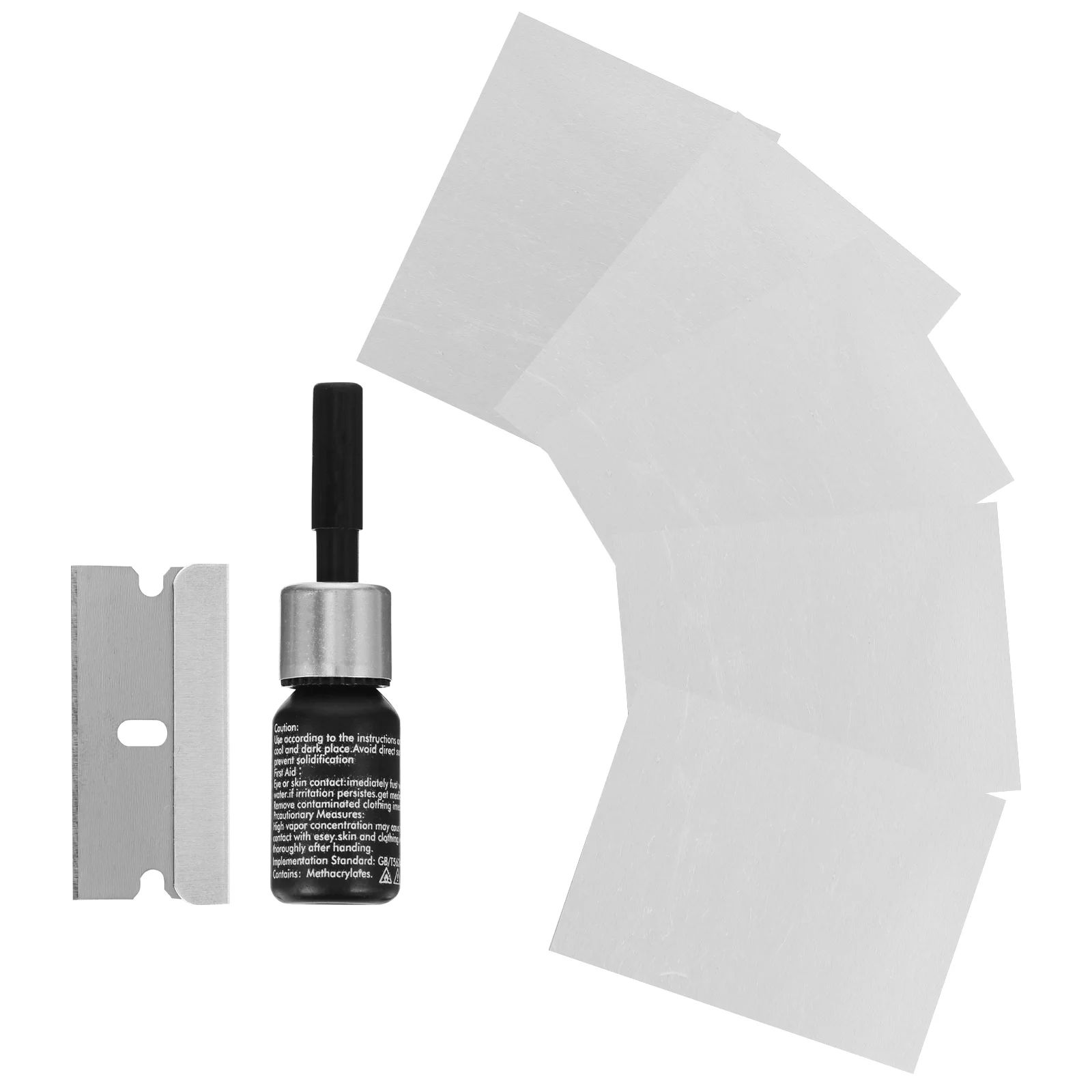 

2 комплекта для ремонта автомобильных стекол и трещин