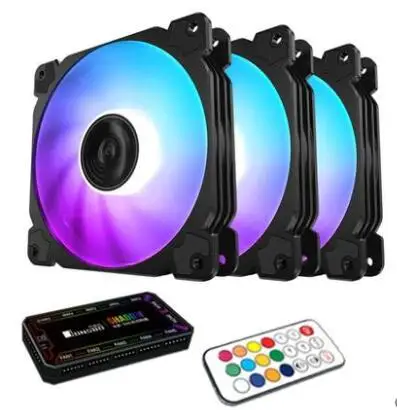

Jonsbo FR-730 RGB fan 6pin 3pcs/set With controller