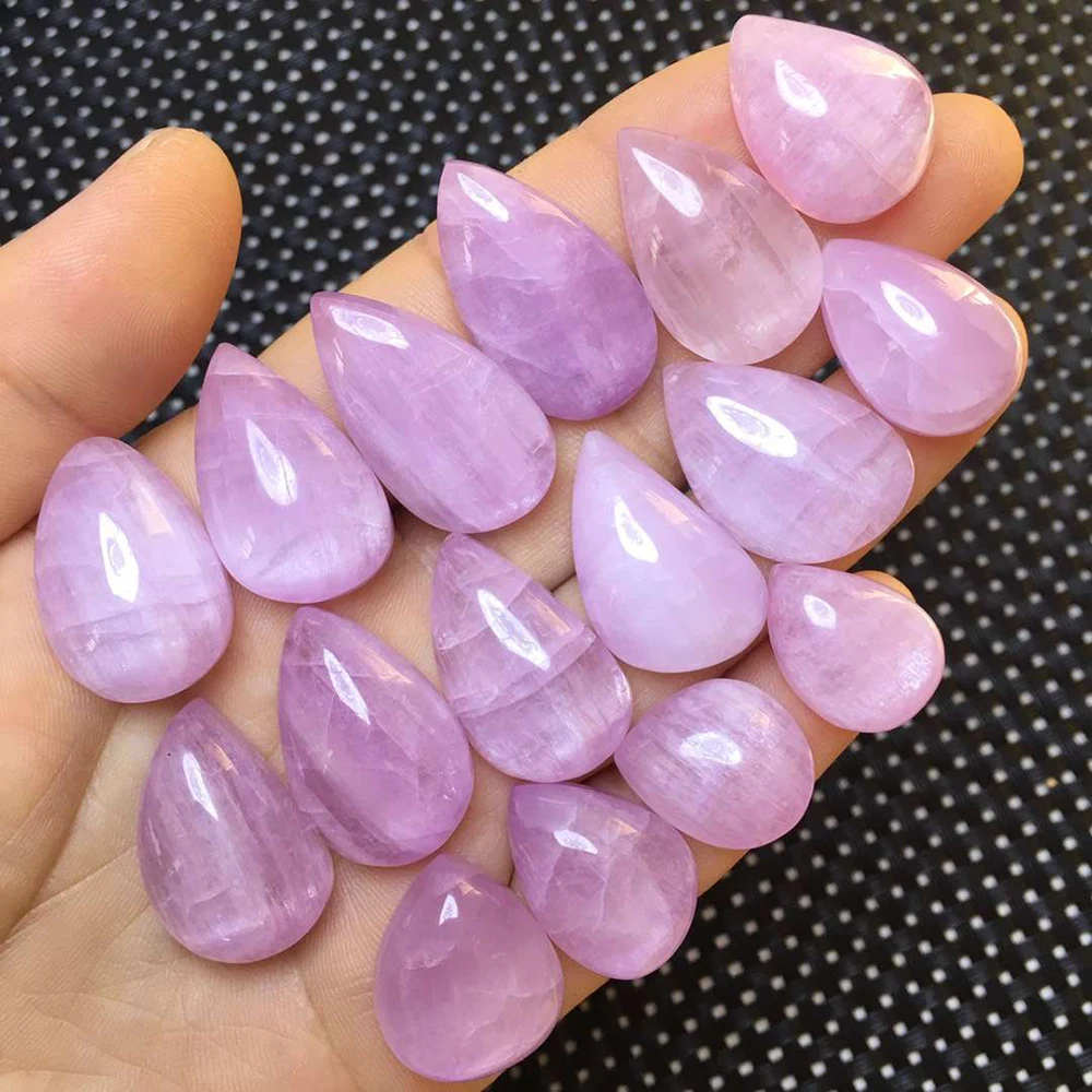 

Random Natural Spodumene Pendant Polishing Quartz Crystal Gemstone Necklace Healing Crystal Stone Woman Jewelry Necklace Gifts