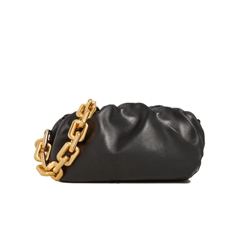 

Chain PU Leather Crossbody Bag for Women 2021 Lady Designer Handbag Solid Color Shoulder Bag Cross Body Bags