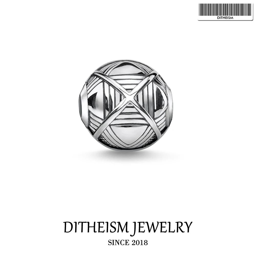 Бусины сделай сам бусины из этно с отверстием 5 мм Новинка осени 2019 серебро 925