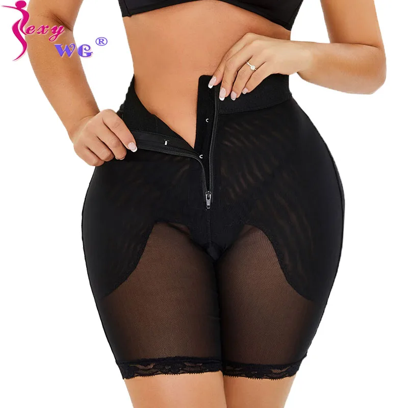 SEXYWG Body Shaper Комплект Управление трусики шортики подкладкой трусы сексуальные