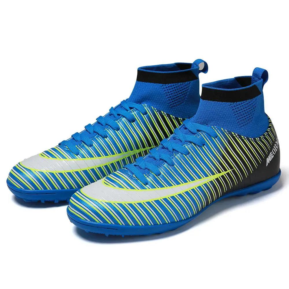 

Indoor Soccer Shoes for Men Original Training Football Shoes Breathable Turf Soccre Boots Kids Sport Cleats futebol chuteiras