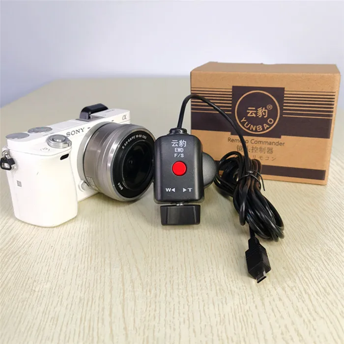 

Suitable for Sony A7 A6 ax controller micro single camera remote control shutter line camera recording video remote control zoom