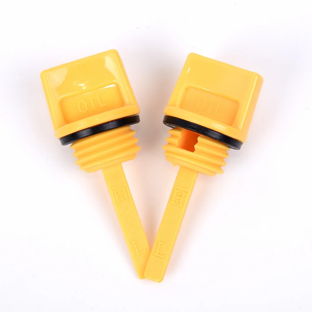 

2pcs Oil Filler Cap Dipstick For Honda GX120 GX140 GX200 15600-ZE1-003 Replace