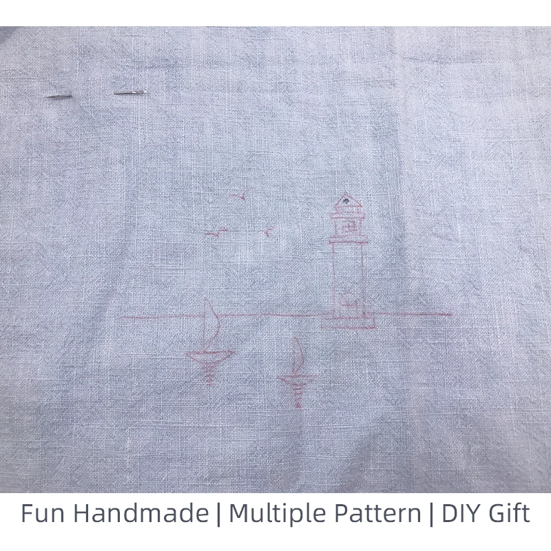 Лампа ручной работы посылка материал для электронной вышивки милый подарок