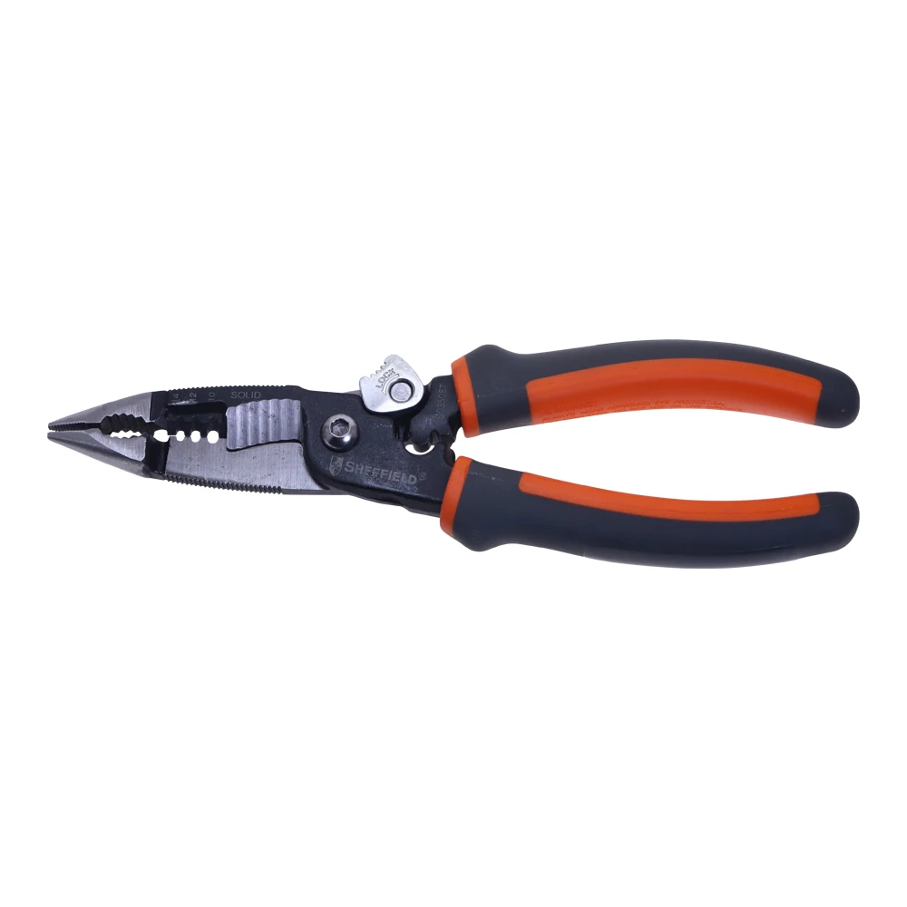 Многофункциональность 5 в 1 электрическая игла плоскогубцы для зачистки проводов