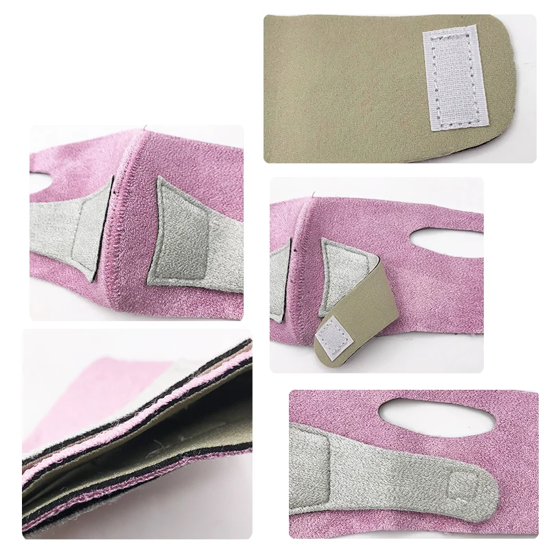 Тонкий Массажер для подтяжки лица Уход за кожей маска ремень лицевой массажер