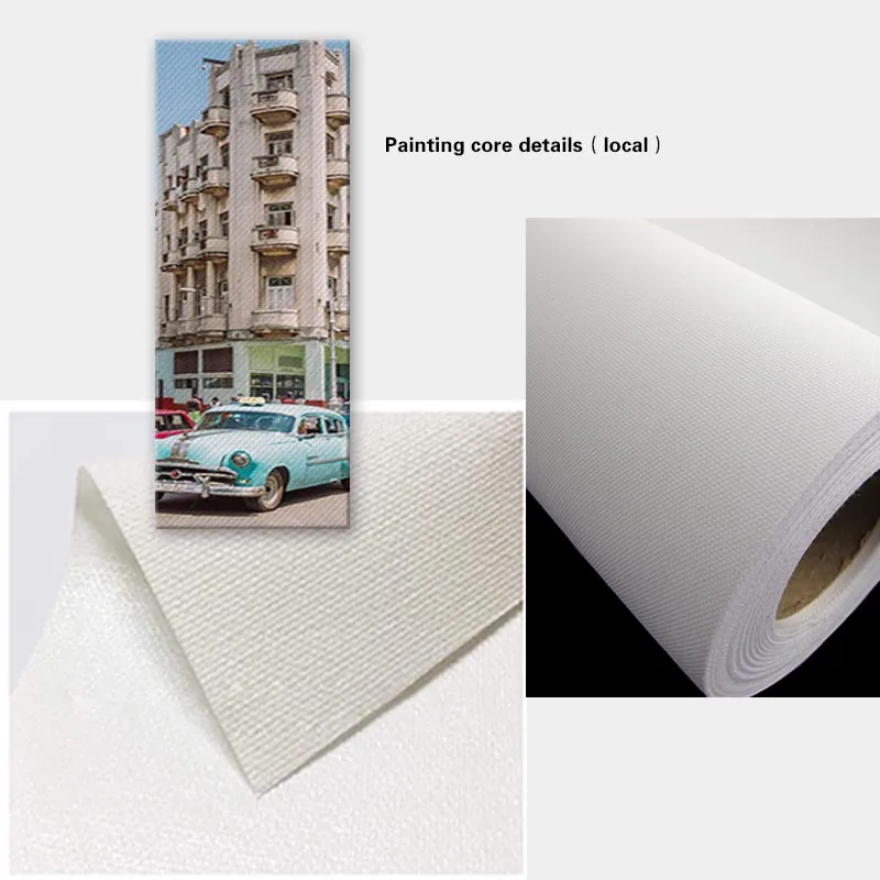 

5P Poster Prints Havana Traffic Canvas Oil Painting Art Wall Pictures Home Decor No Frame