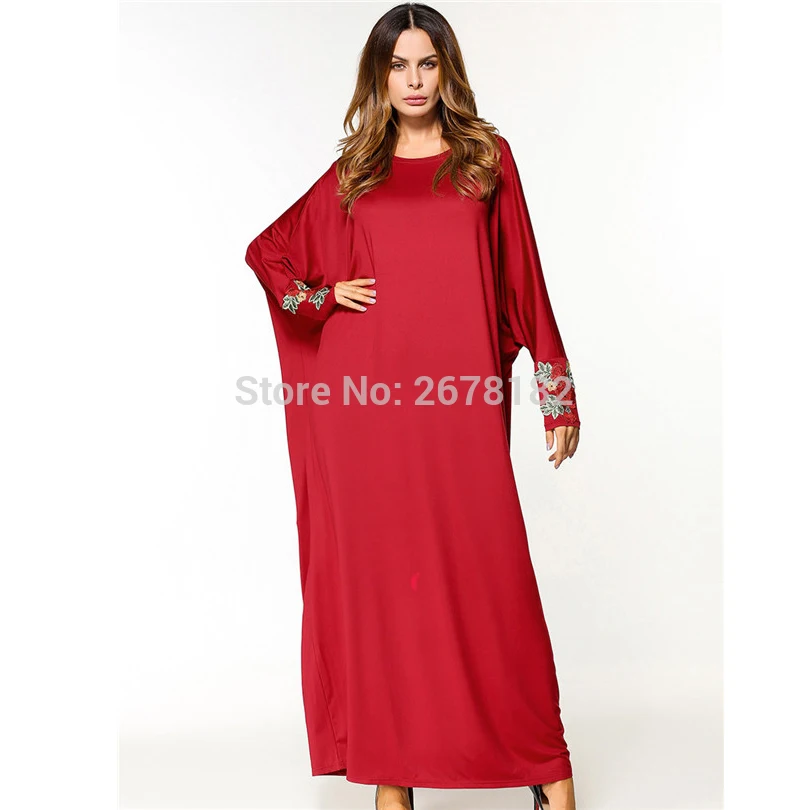 Женская скромная мусульманская исламская Дубай Арабская одежда свободная