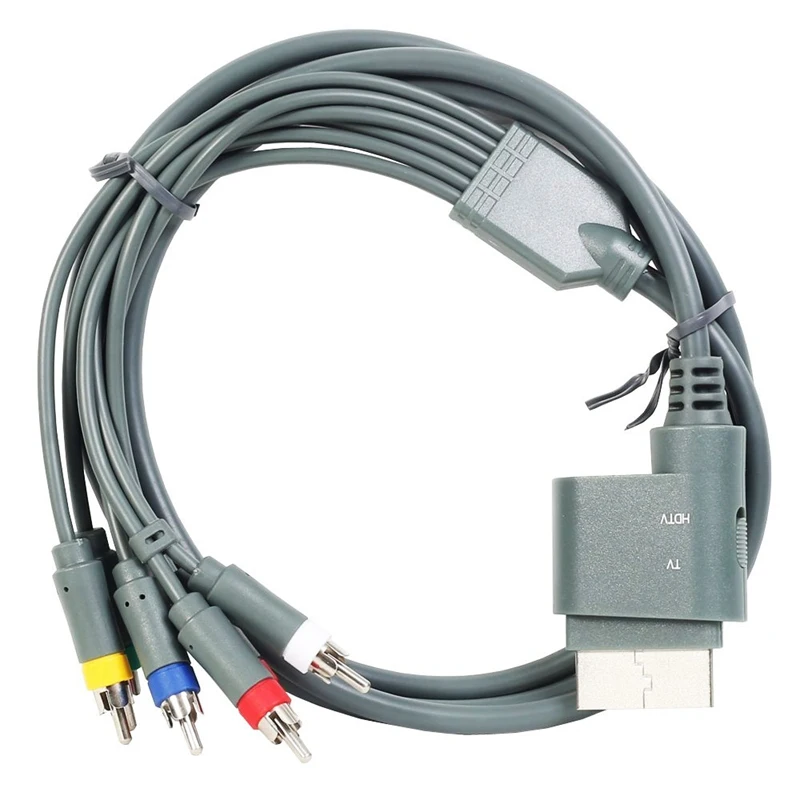 1 шт. компонентный AV-кабель HDTV для XBOX 360 (серый) все AV-разъемы компонентов Y/Pr/Pb