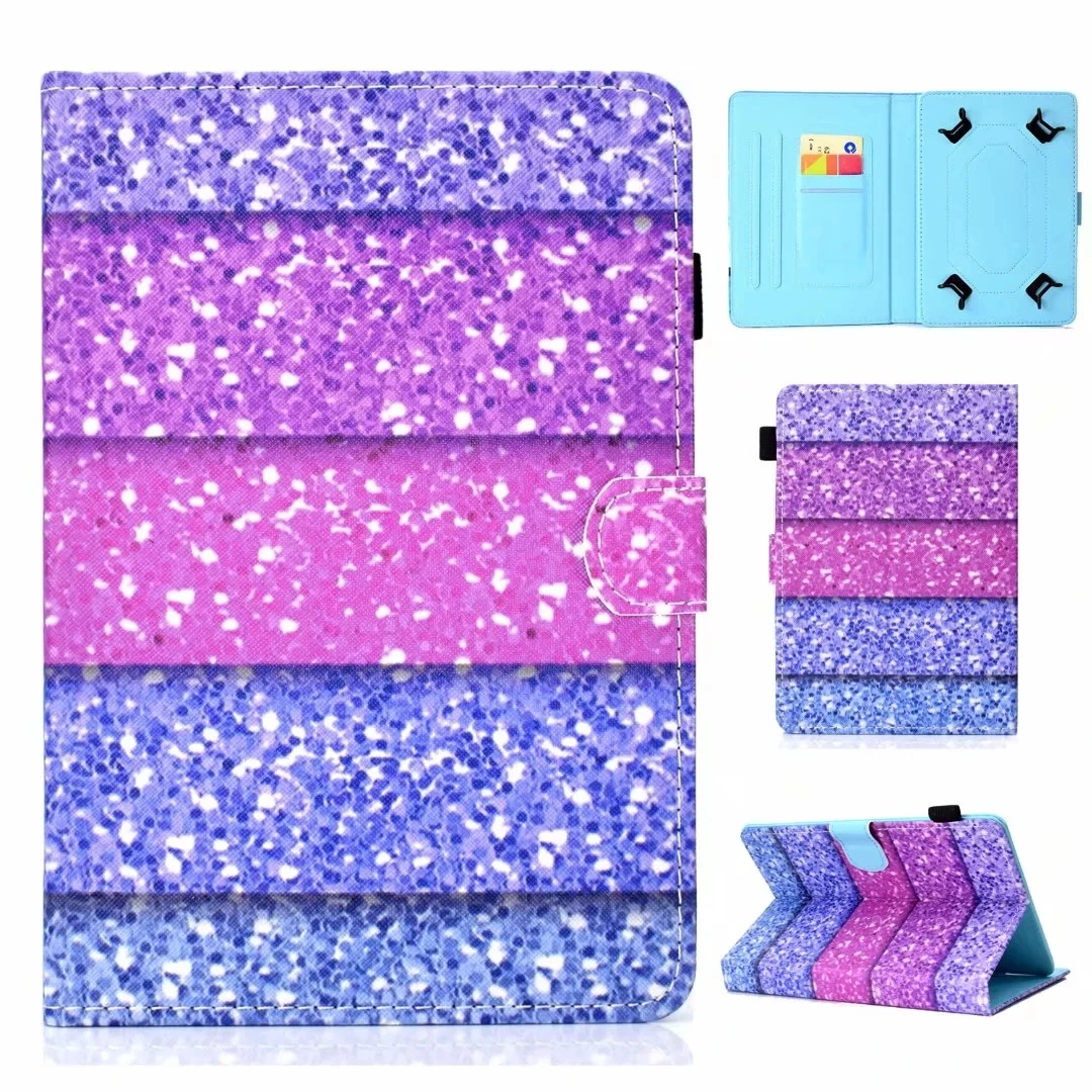Style 1-CSLS Универсальный чехол для Alcatel ONETOUCH ONE TOUCH 1 T/PIXI4/PIXI3/PIXI/Touch Fire/POP/Evo 7 7S T10 " дюймовый чехол для планшета+ ручка - Цвет: Style 1-CSLS