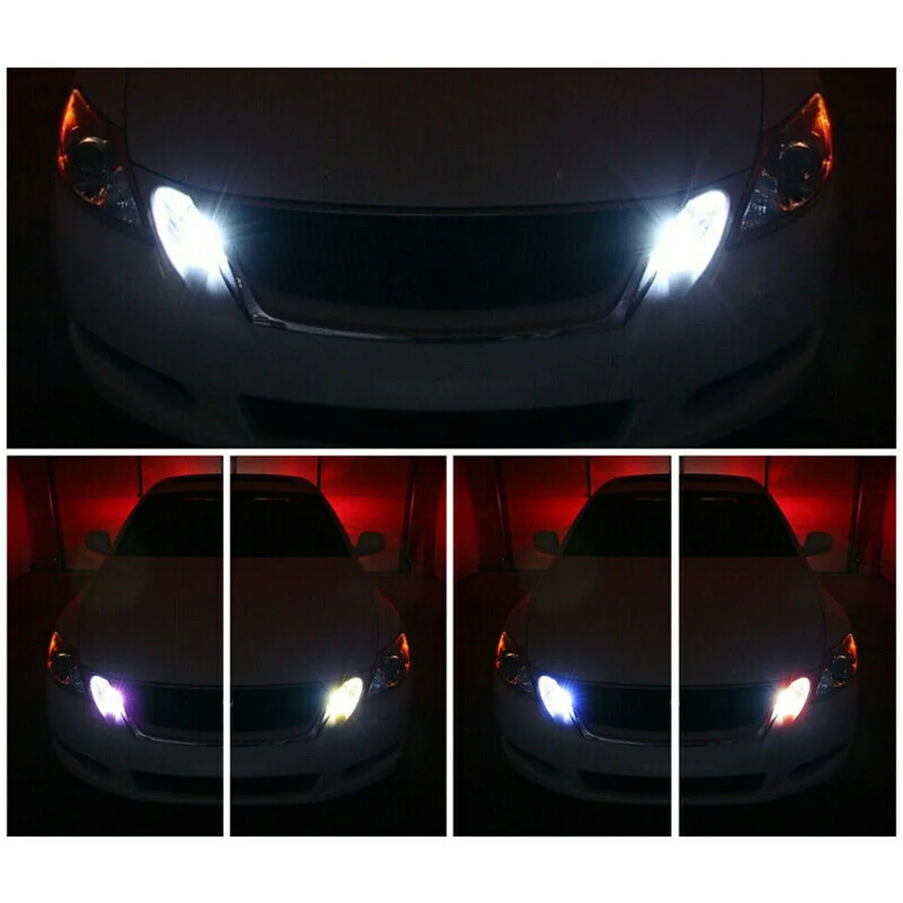

Multi-Color Lights RGB T10 Remote Control For Car Parking Lights Colorful