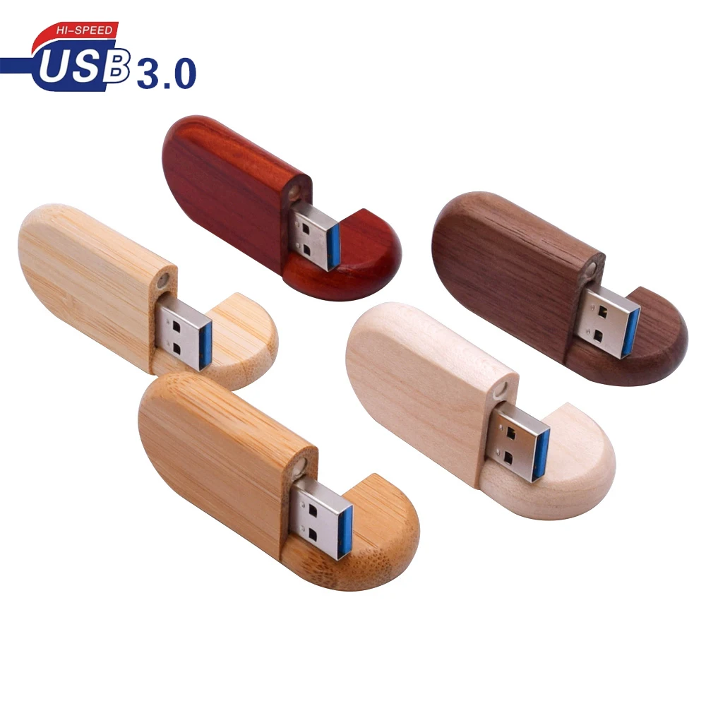 Пользовательские логотип клен орех деревянный флеш накопитель USB 3 0 ручка Usb