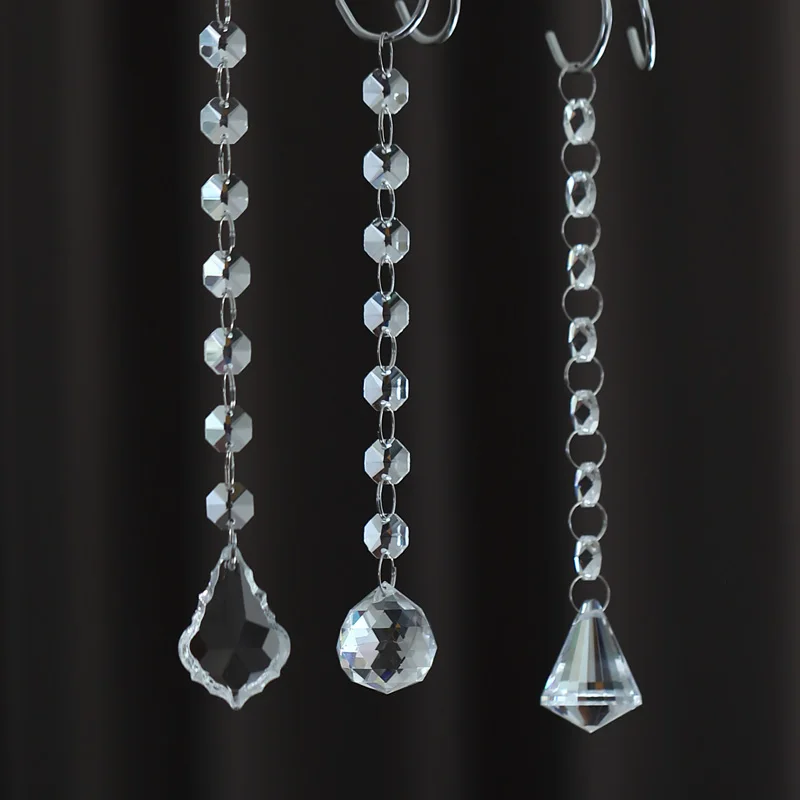 5 шт. с украшением в виде кристаллов бисера Строка модная роскошная люстра