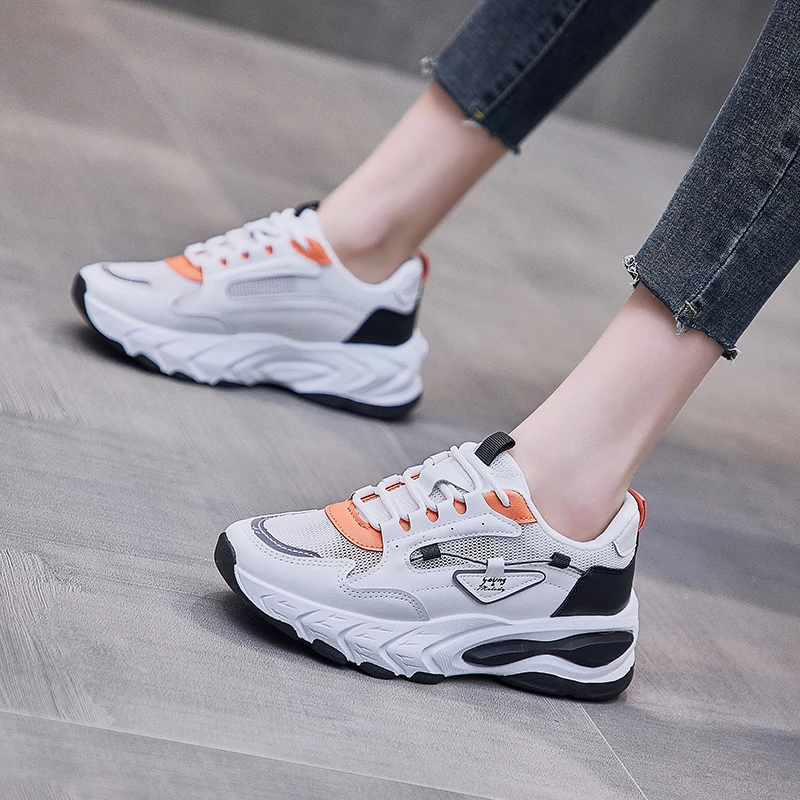 

Spring Summer Female Breathable Fashion Casual Tennis Shoe Women Sneakers Platform Outdoor Running Sports Shoes Zapatos De Mujer