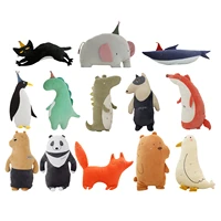plush animal toy set cute small animals plush decoration for themed parties kindergarten gift giveaway teacher student award