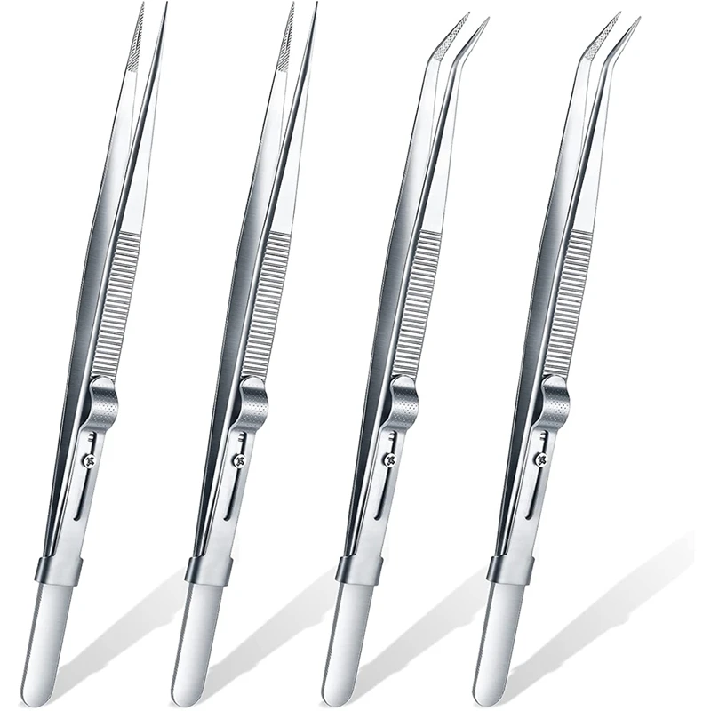 

Precision Soldering Tweezer ESD Anti-Static Industrial Electronic Tweezers Tool Set for Jewelry Makeing Craft
