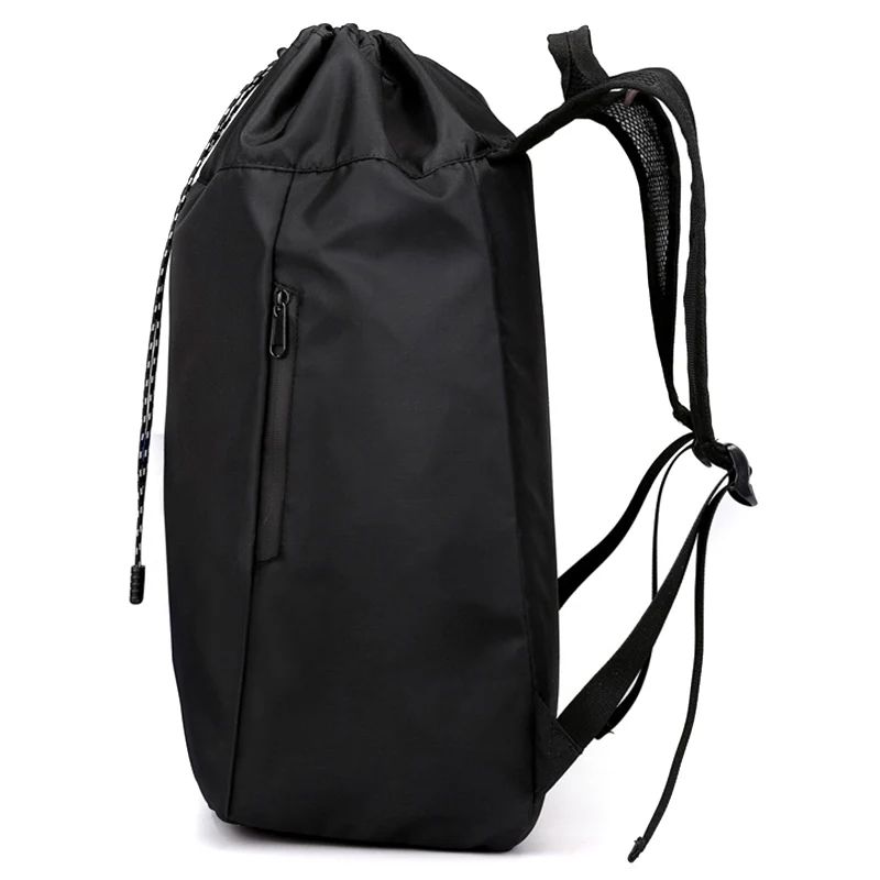 Unisex Sports Backpack Oxford Fabric Bucket Drawstring Waterproof Outdoor Soccer Football Basketball Backpack Travel Gym Bag Hot