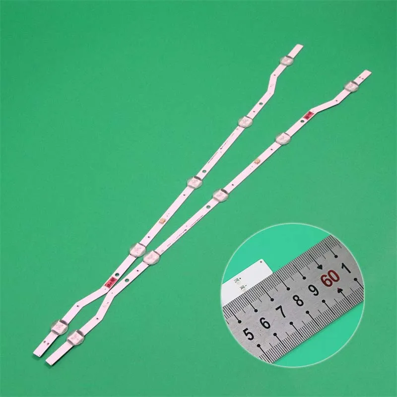 Подсветка для телевизора Samsung UN32J4350AF UN32J4360AF UN32J4500AF UN32J5205AF UN32M4500AF UN32M4500AFXZC, лента для подсветки телевизора, 2 шт.