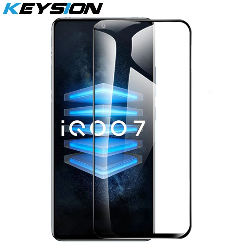 

KEYSION закаленное Стекло для IQOO 7 5G U3X U1X U3 Z3 Z1X HD прозрачный полный Экран Защитная пленка для VIVO IQOO чехлы для айфонов 5 5 Pro Neo 5 3