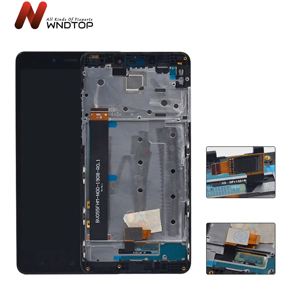 

For Xiaomi Redmi Note 4 LCD Digitizer With Frame Tested Working LCD Assembly Screen Touch Replacement For Xiaomi Redmi Note4 LCD