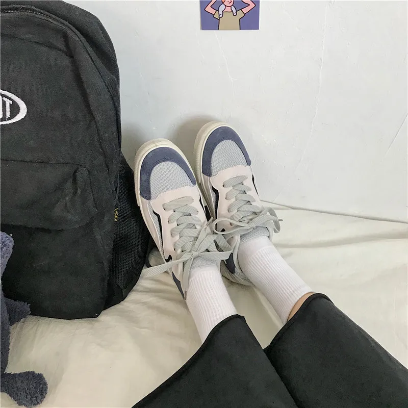 Модная популярная Белая обувь женские студенческие повседневные кроссовки