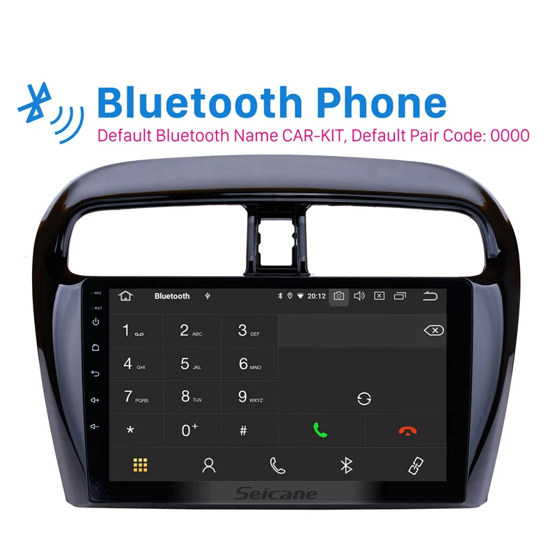 Seicane стерео 9 &quotNavi Quad/8-Core Android 0 HD для Mitsubishi Mirage 2012 2013-2018 gps мультимедийный плеер