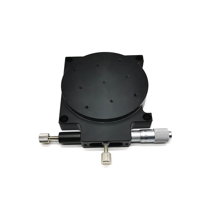 Ось R 60 мм Ручная вращающаяся платформа раздвижные этап Прецизионных Подшипников