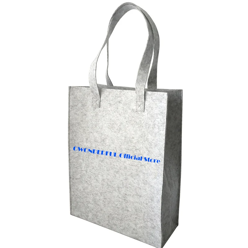 Оптовая продажа подарочные сумки из войлока полиэфирная ткань подарочная