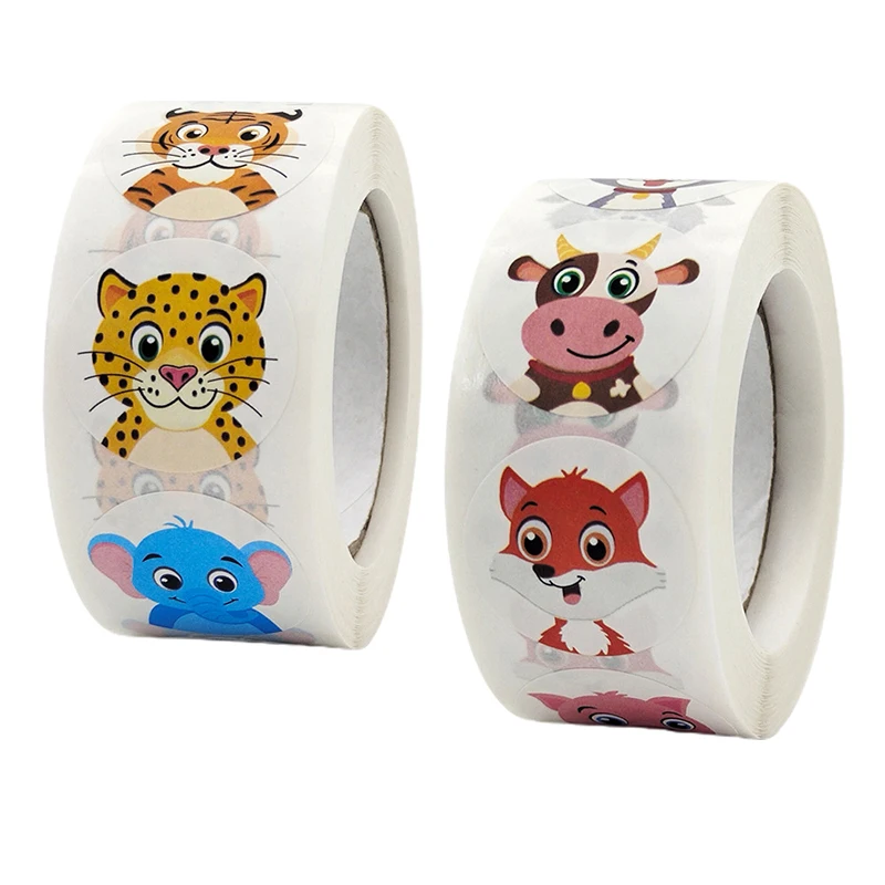 

Детские наклейки на 500 штук, круглая наклейка с мотивирующей этикеткой для учителей JR Deals