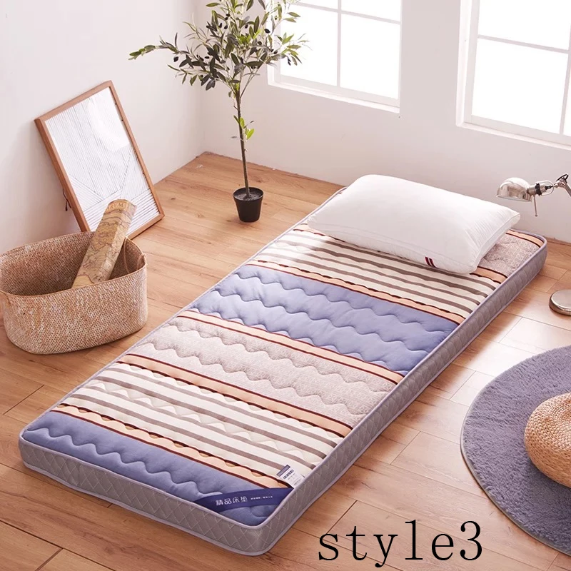 Толстые теплые бархатное Хрустальное складной матрас пол татами студенческого