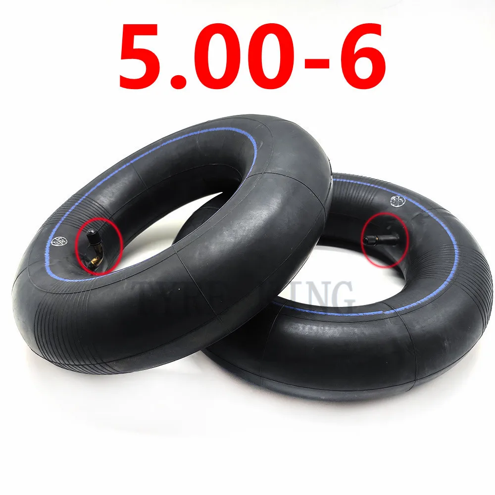 

Аксессуары для мотоциклов, 5,00/4,00-6/5,00-6/4,00-6, утолщенный стержень камеры из бутилкаучука для газонокосилки