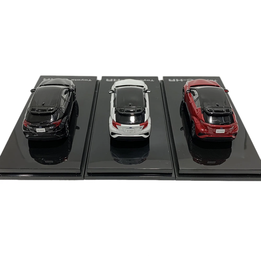 1:64 TOYOTA CHR внедорожник из сплава статические металлические модели автомобилей для