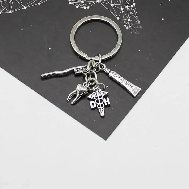 Зубная паста зубная щетка брелок для ключей|Брелоки| |