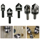 Набор фрез, комплект из 23 насадок для сверления металла, 82 градуса, 121619 мм