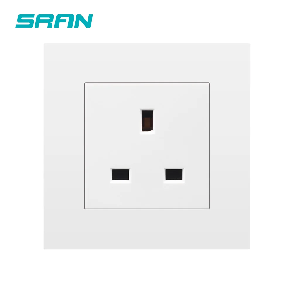 SRAN 13a британская розетка новая огнестойкая панель из поликарбоната 86 мм *