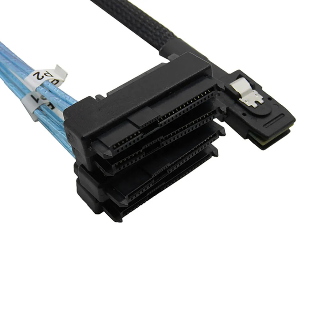 Внутренняя Mini SAS 36 контактный SFF 8087 до 4 29 Pin 8482 кабель с 15 SATA Мощность разъем провод