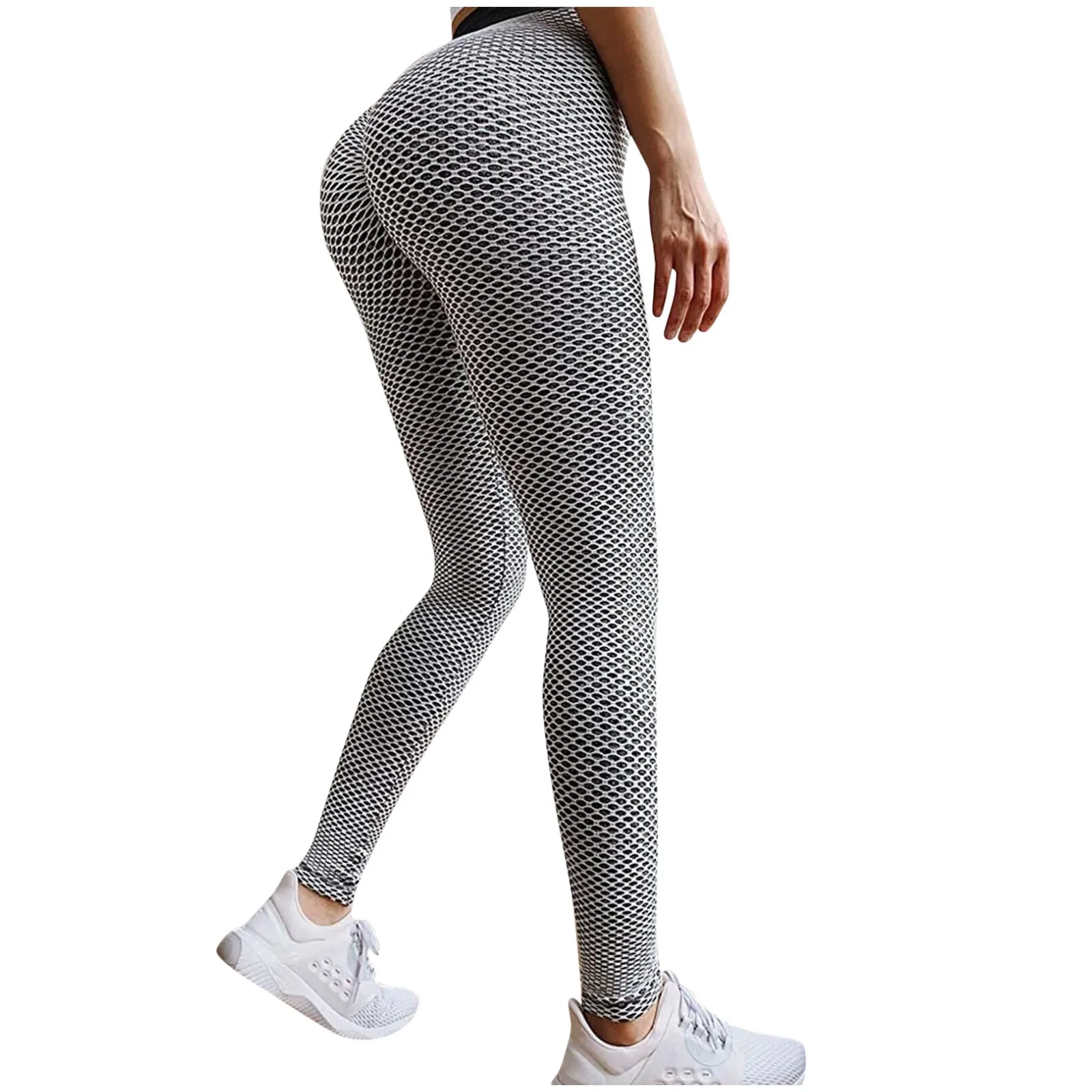 

2021 New High Waist Leggings Push Up Sports Women Fitness Running Pants Energy Stretch Gym Girl Body Shaping Bottoms