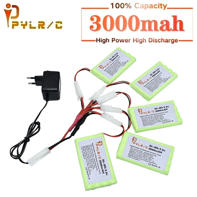 С Tamiya по супер скидке Американская классификация проводов 2р Plug 9 6 v 3000 мА/ч металл