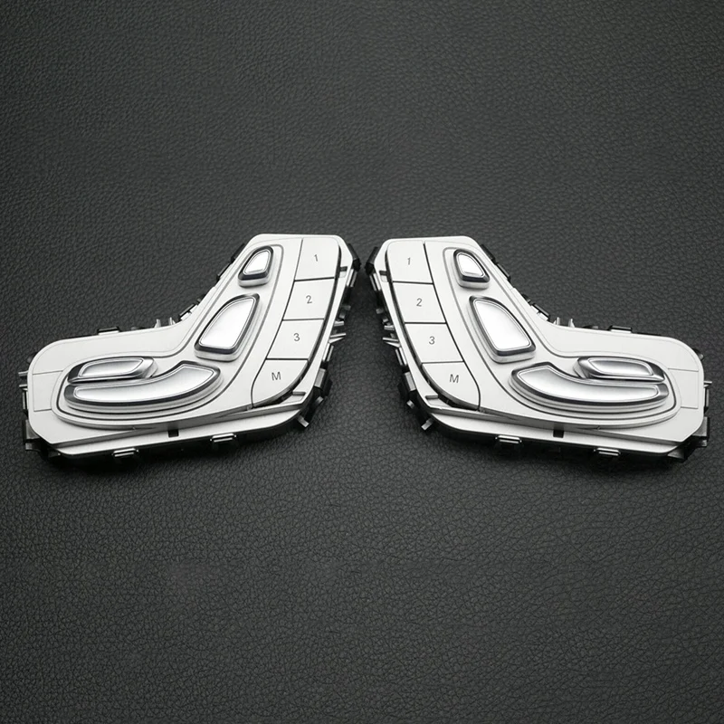 

Pair Seat Control Adjust Switch Button Assembly for Mercedes Benz C E GLC W205 W213 X205 A2059056651 A2059057851
