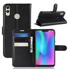 Чехол-книжка для Honor 8, 8X Max, 8S, 8C, 8A Pro, 9 lite, 9X Premium, 9A, 9C, 9S, кожаный