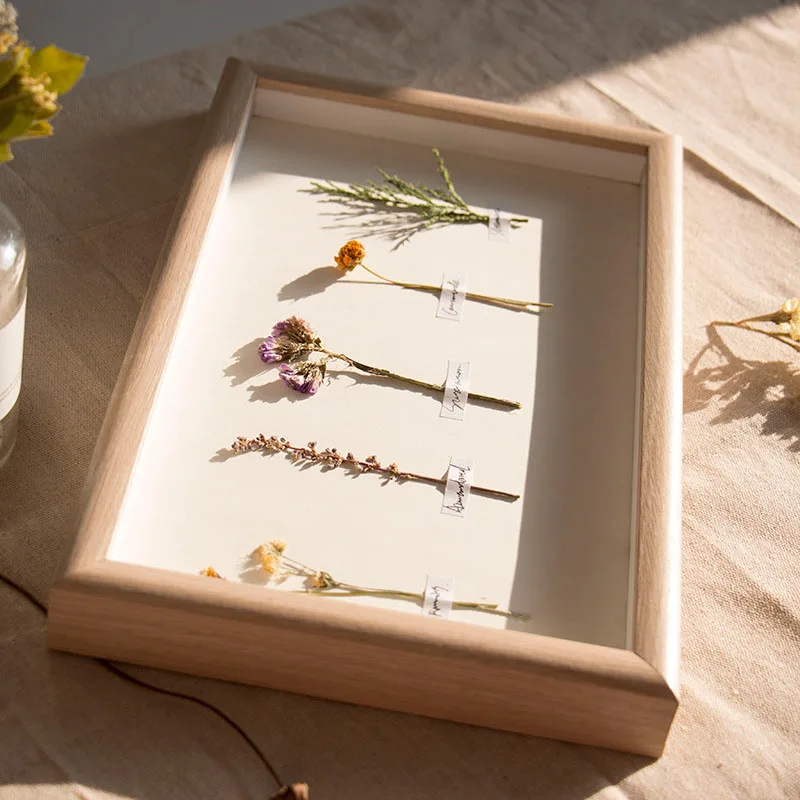 6/7 дюймовая стойка для образцов рамка фотографий из МДФ с отделкой под дерево