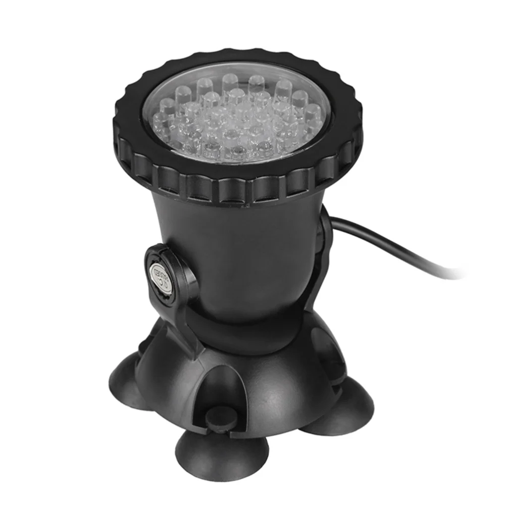 

4pcs Underwater Projector Spotlight LED Submersible Light Waterproof Spot Light for Garden Landscape Park Pool Pond Fish Tank (w
