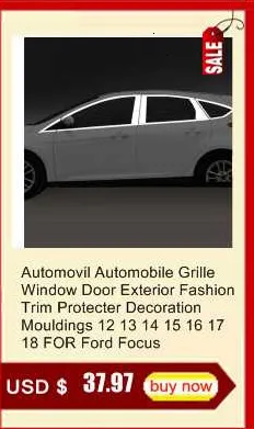 Car Automobile Decorative Wing Mirror Rear Bumper Trunk Exterior Fashion Modification Mouldings Accessory 18 19 FOR Peugeot 301