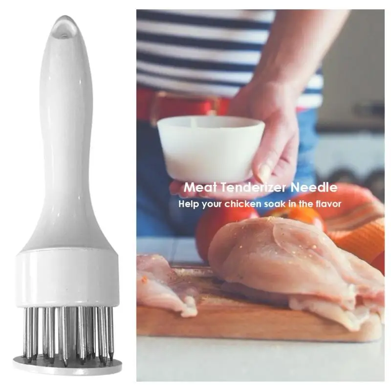 1PC Stainless Steel Meat Tenderizer Needle Steak Pork Chop Quick Pine Needles Tender Fast Loose Hammer | Дом и сад